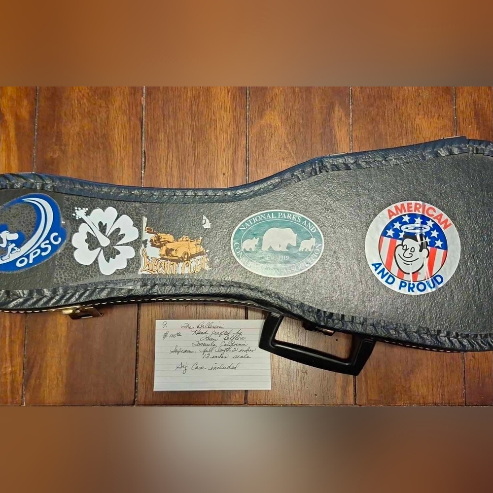 Ukelele The Ballerini Handcrafted Case Included - Picture 8 of 10